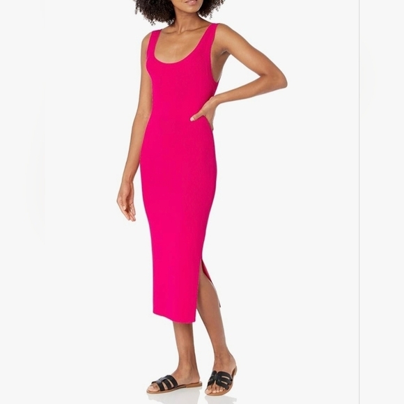 The Drop Dresses & Skirts - The Drop Women's Yasmin Rib Midi Sweater Tank Dress #701, 702